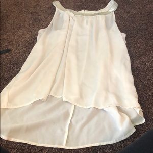 Super cute Flowy tank. Size 2